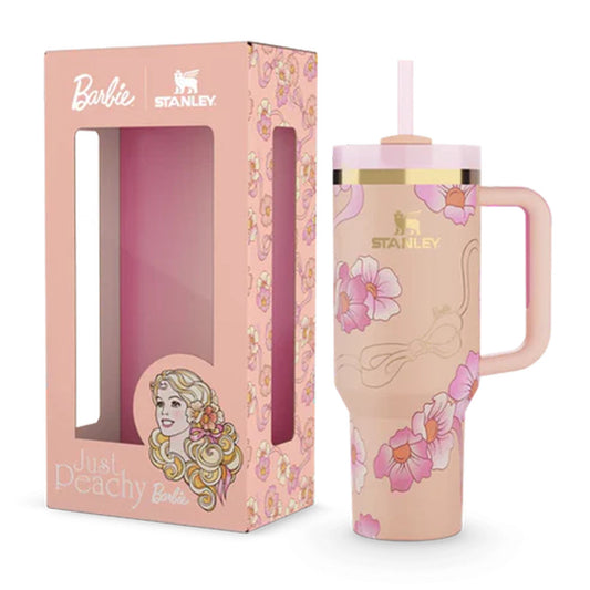 Stanley x Barbie™ Just Peachy Quencher Tumbler | Limited Edition | 1.18L